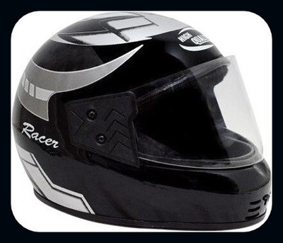 KIN Full Face Helmet_ISI certified_Silver33_HLT Motorbike Helmet(Silver)