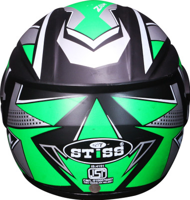 YOURCITYSELLER HELMET PC Motorbike Helmet(Green)