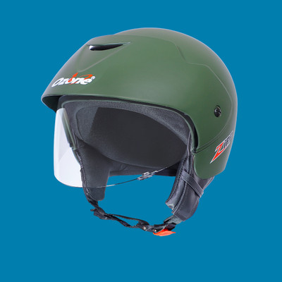 OZONE Premium Quality_Open Face_ Helmet_A1@$23 Motorbike Helmet(Green)