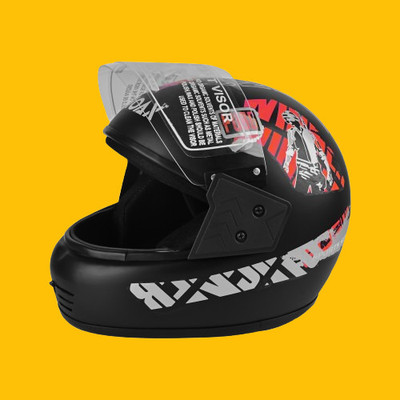 NOAX Helmet GOOD QUALITYFOR UNISEX BIKE RIDIDNG_140 Motorbike Helmet(Red)