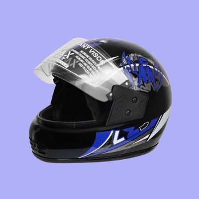 NOAX helmet bazarr unisex full face helmet _4 Motorbike Helmet(Black)