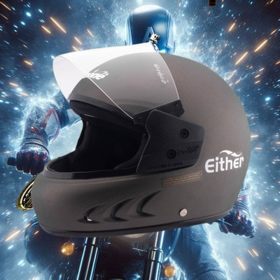 OZONE HyEnA_Super_Quality_Helmet_For Safety n Style_@LG@_0159 Motorbike Helmet(DARK BROWN)