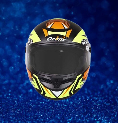 OZONE Prime Helmet_full face_HyEna_VL_@7@292 Motorbike Helmet(ORENGE-BLACK)