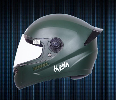 OZONE HyEnA_Super_Quality_Helmet_For Safety n Style_@LG@_0110 Motorbike Helmet(MILITARY GREEN)