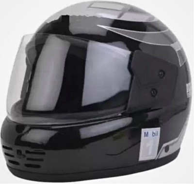 GAYU _ SLIVER KIMI FULL FACE HELMAT WITH ISI CERTIFIED ( SAVE PRECIOUS LIFE ) Motorbike Helmet(Silver)