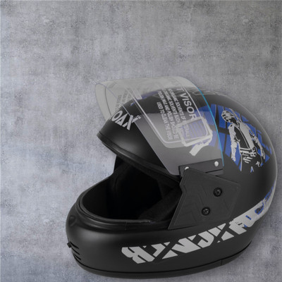 NOAX young men helmet for ridinggg motorbike-Black4242-Helmet 5-ABCD-Helmat Motorbike Helmet(Blue)