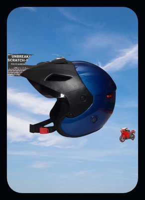 MonteX-1 FK_Flip-up Bike helmet T114 Motorbike Helmet(Blue)