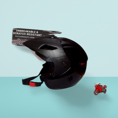 MonteX-1 Flip-up Bike helmet M2 Motorbike Helmet(Black)