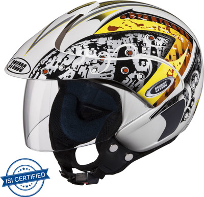 STUDDS Marshall D2 Motorbike Helmet(White N5)