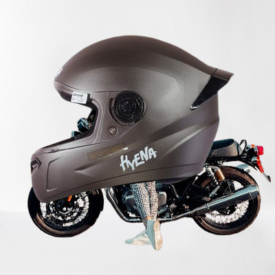 OZONE JSR_FULL FACE_Helmet_Hyana_Prime Quality_@$$09 Motorbike Helmet(Brown)