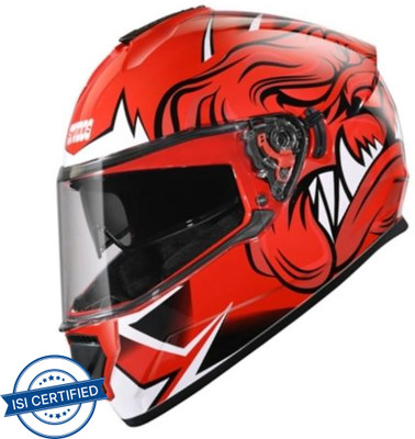 STUDDS DRIFTER-D1 Motorbike Helmet(RED N2)