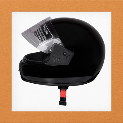 NOAX young men helmet for ridinggg motorbike-Black4 Motorbike Helmet(Black)