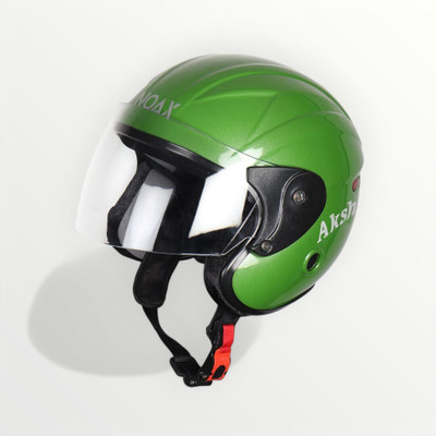 NOAX UNISEX SAFETY HELMET ONROAD HELMET- TWO WHEELER,BIKE & SCOOTER (SL-2669 Motorbike Helmet(Green)
