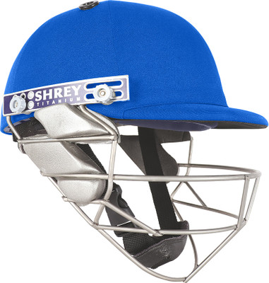 Shrey Pro Guard Titanium 2.0 Cricket Helmet(Royal Blue)