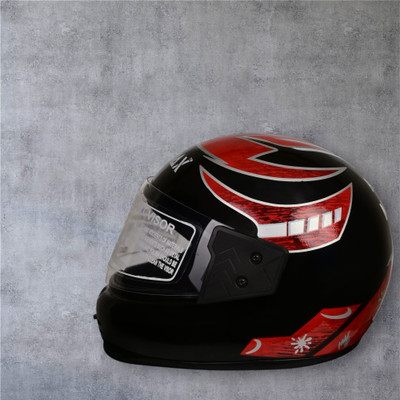 NOAX helmet bazarr unisex full face helmet _-Blue6666-Red kimi-ABCD Motorbike Helmet(Red)