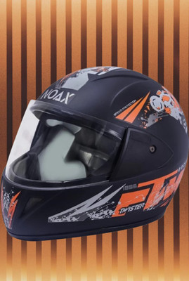 NOAX SAFETY HELMET FOR ONROAD RIDDING SOLID MATERIAL-TWO WHEELER(SLFK-AT-1818 Motorbike Helmet(Multicolor)