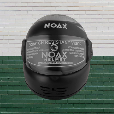 NOAX ISI MARKED KING OF HELMET UNISEX RIDDING HELMET TOP SELLING(DD-517 Motorbike Helmet(Grey)