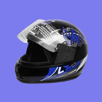 NOAX helmet bazarr unisex full face helmet _7 Motorbike Helmet(Black)