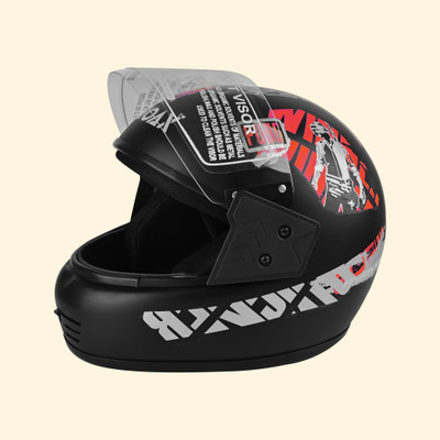 NOAX Helmet GOOD QUALITYFOR UNISEX BIKE RIDIDNG_77 Motorbike Helmet(Red)