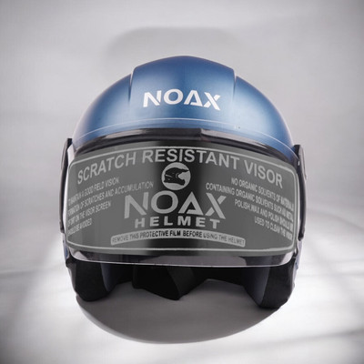 NOAX unisex full face quality good helmet @@-227 Motorbike Helmet(Blue)