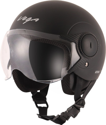 VEGA Atom Motorbike Helmet(Dull Black)