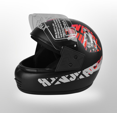 NOAX Helmet GOOD QUALITYFOR UNISEX BIKE RIDIDNG_65 Motorbike Helmet(Red)
