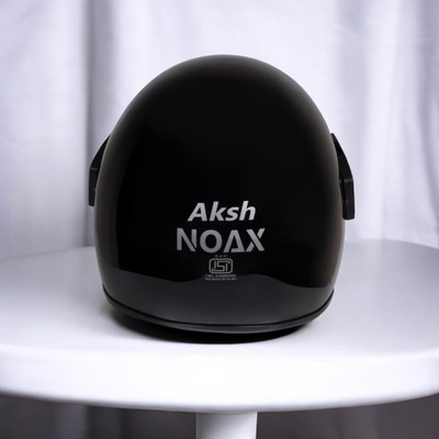 NOAX ISI MARKED KING OF HELMET UNISEX RIDDING HELMET TOP SELLING(DD-255 Motorbike Helmet(Black)