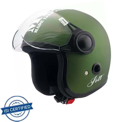 OZONE IS 4151 Motorbike Helmet(Green)