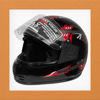 NOAX unisex full face good hard quality helmet-Green272 fk_38 Motorbike Helmet(Red)