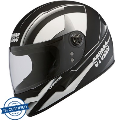 STUDDS D4 FULL FACE Motorbike Helmet(Matt Black)