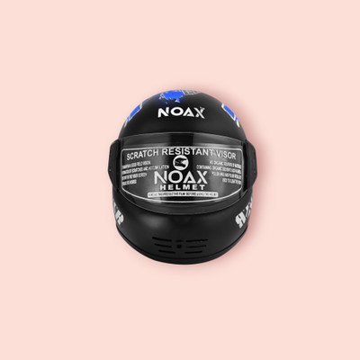 NOAX UNISEX SAFETY HELMET ONROAD HELMET- TWO WHEELER,BIKE & SCOOTER (SL-882 Motorbike Helmet(Blue)
