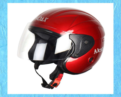 NOAX SOLID QUALITY FOR UNISEX ISI MARKEDHELMET FULL FACE RIDING SL-30 Motorbike Helmet(Red)