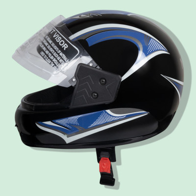 NOAX helmet bazarr unisex full face helmet _-Blue66 Motorbike Helmet(Blue)