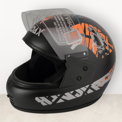 NOAX unisex full face quality good helmet -2-Black218218-Helmet 4-ABCD Motorbike Helmet(Blue)