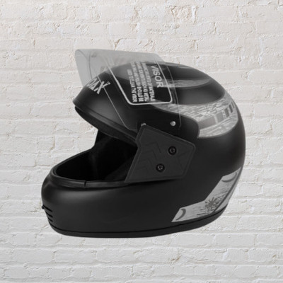 NOAX UNISEX HELMET FOR SAFTY RIDING FOR BIKEE60 Motorbike Helmet(Grey)
