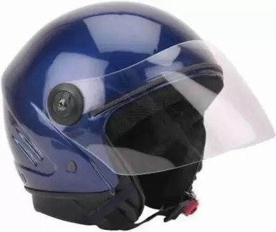 FDS fds_unsex blue track Hlafface helemt with isi approved Motorbike Helmet(Blue)
