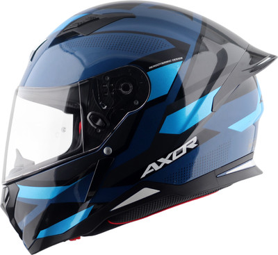 Axor Hunter Cornet Motorbike Helmet(Dark Blue Blue)