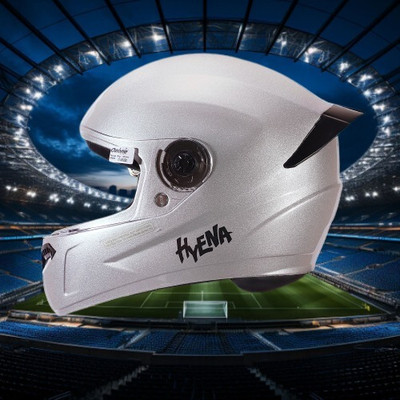 OZONE Prime Helmet_full face_HyEna_VL_@7@266 Motorbike Helmet(SILVER WHITE)