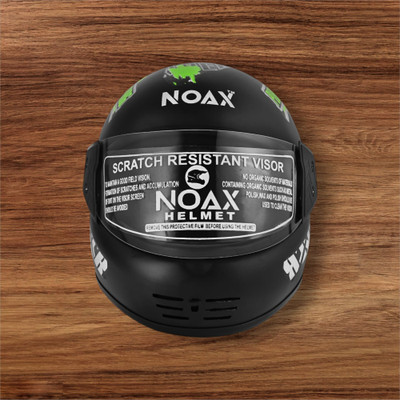 NOAX unisex full face good hard quality helmet-Green272 fk_107 Motorbike Helmet(Green)