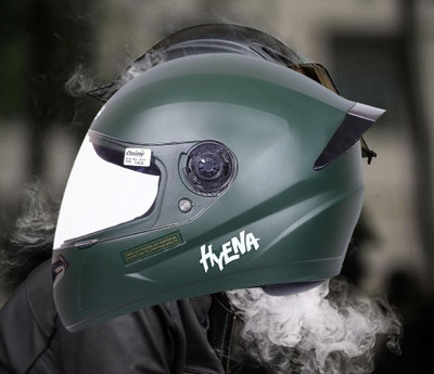 OZONE Full Face_Unique Design Helmet_Premium Class_@V@36 Motorbike Helmet(MILITAR GREEN)