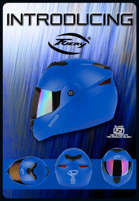 fuery Flipup rainbow helmet for adult men RFU-34_New Motorsports Helmet(Blue)