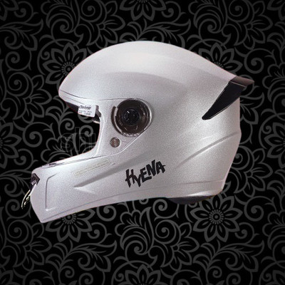 OZONE Premium Helmet_full face_Hyna_superior Quality_JMD@21@107 Motorbike Helmet(SILVER GREY)