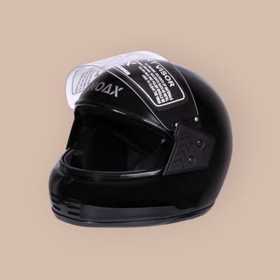 NOAX ISI MARKED young men helmettt for riding motorbike-Black36 Motorbike Helmet(Black)