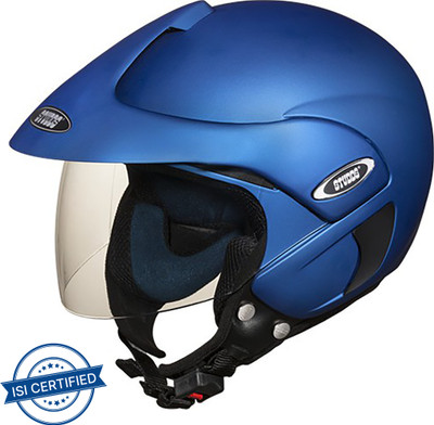 STUDDS Helmet Motorbike Helmet(Matt Blue)