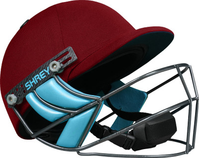 Shrey Prime Steel Cricket Helmet(Maroon)