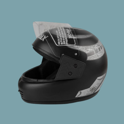 NOAX UNISEX HELMET FOR SAFTY RIDING FOR BIKEE57 Motorbike Helmet(Grey)