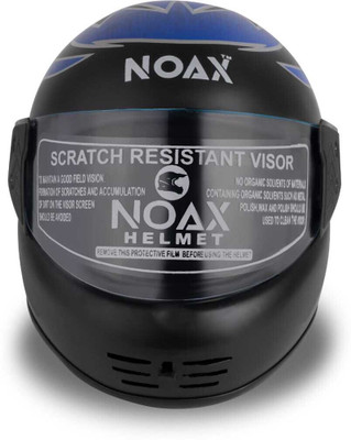 NOAX young men helmettt for riding motorbike-Black1111-Helmet 6-ABCD Motorbike Helmet(Blue)