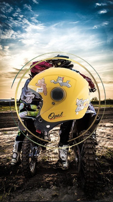 OZONE JSR_OPEN-FACE_HELMET_JBB_SUPER QUALITY_SAFETY_ABVG_@10 Motorbike Helmet(Yellow)