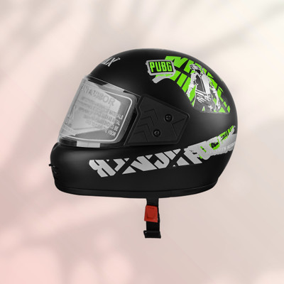 Font unisex full face good hard quality helmet-Green344B Motorbike Helmet(Green)