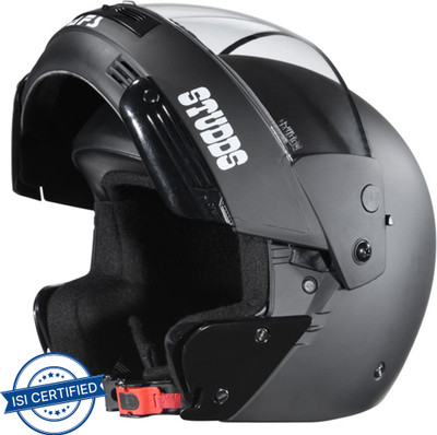 STUDDS NINJA PASTEL PLAIN FULL FACE - MATT. BLACK- XL Motorsports Helmet(Matt Black)